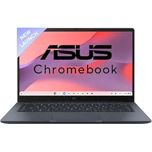 ASUS Chromebook CX1405, Intel Celeron N4500, 8GB RAM, 128GB, FHD 14"(35.56cm), Chrome OS, Quiet Blue, 1.4Kg, CX1405CKA-S60394, Intel UHD Graphics, 42WHrs, Thin & Light Laptop