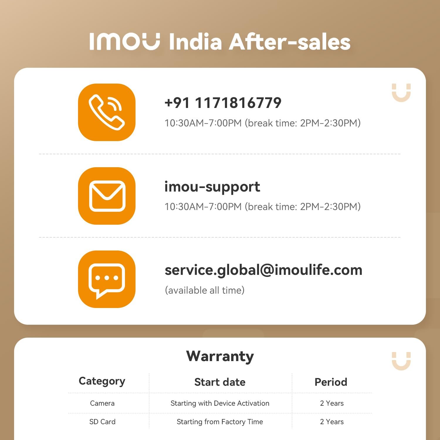 Imou 3MP Smart CCTV Security WiFi Camera for Home, 360° Coverage, AI Human Detection, Siren Alarm, Night Vision 10M, 2-Way Talk, Supports 256GB SD Card, WiFi & Ethernet Connection - Image 2