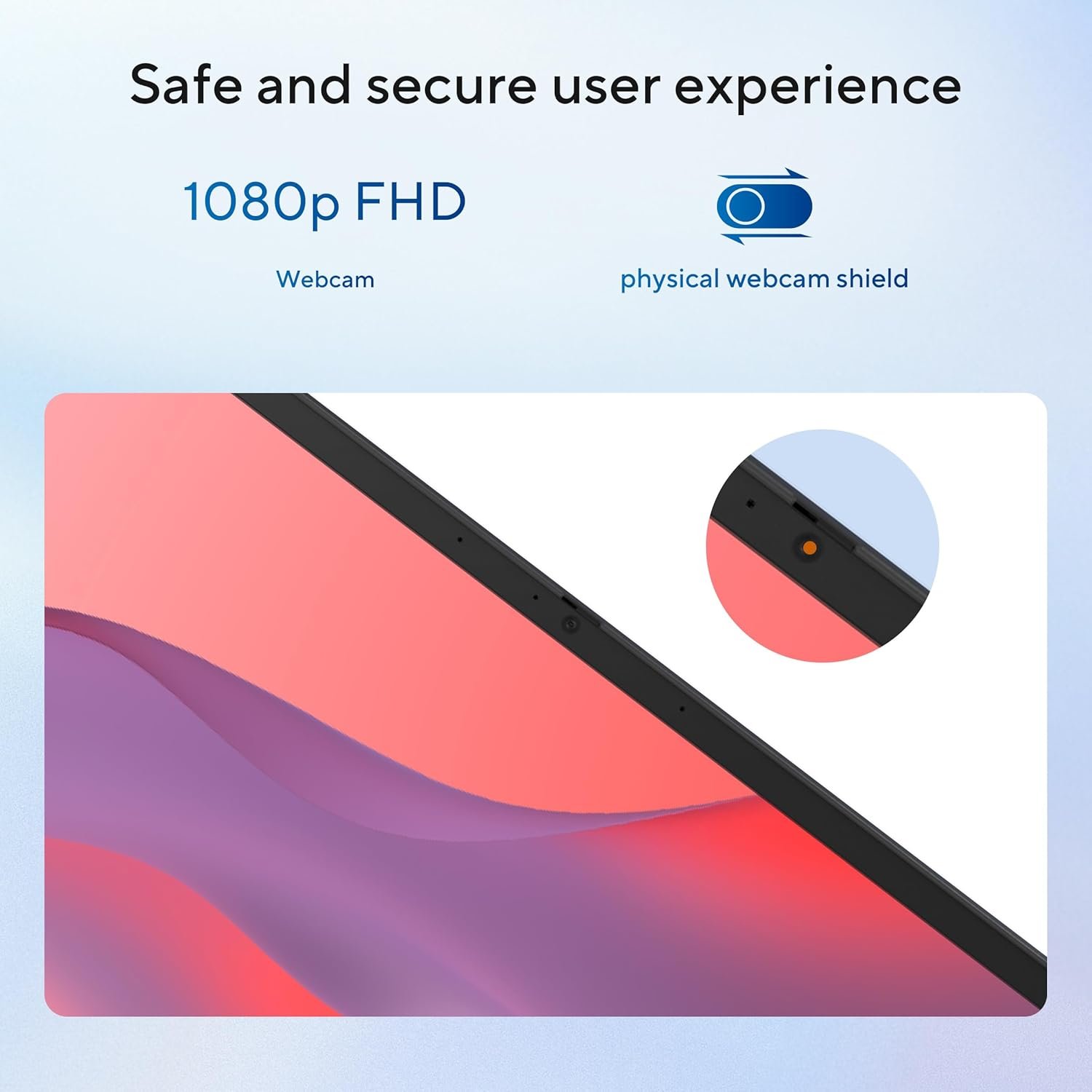 ASUS Chromebook CX1405, Intel Celeron N4500, 8GB RAM, 128GB, FHD 14"(35.56cm), Chrome OS, Quiet Blue, 1.4Kg, CX1405CKA-S60394, Intel UHD Graphics, 42WHrs, Thin & Light Laptop - Image 8