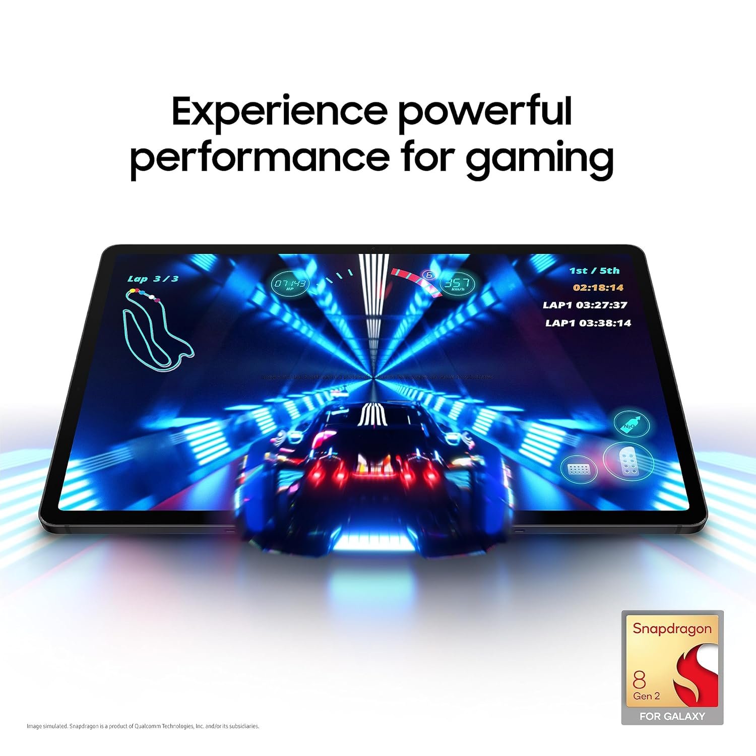 Samsung Galaxy Tab S9, S Pen in-Box, 27.81 cm (11 inch) Dynamic AMOLED 2X Display, RAM 8 GB, ROM 128 GB Expandable, Wi-Fi Tablet, Gray - Image 7