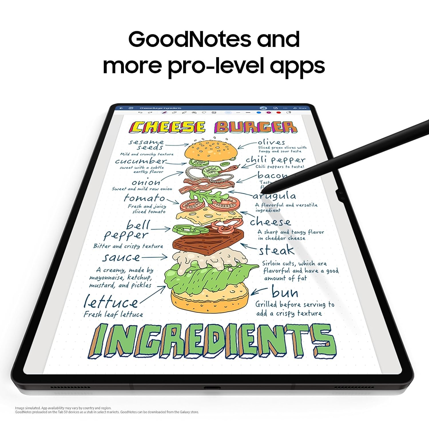 Samsung Galaxy Tab S9, S Pen in-Box, 27.81 cm (11 inch) Dynamic AMOLED 2X Display, RAM 8 GB, ROM 128 GB Expandable, Wi-Fi Tablet, Gray - Image 5