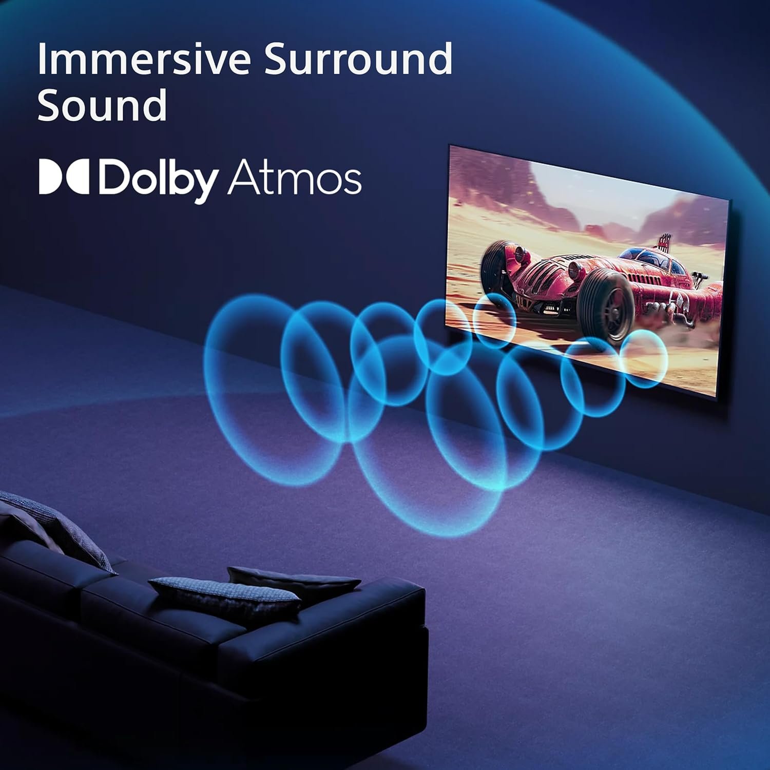 Sony 164 cm (65 inches) BRAVIA 2M2 Series 4K Ultra HD Smart LED Google TV K-65S25BM2-2 Years Warranty for Limited Period - Image 3