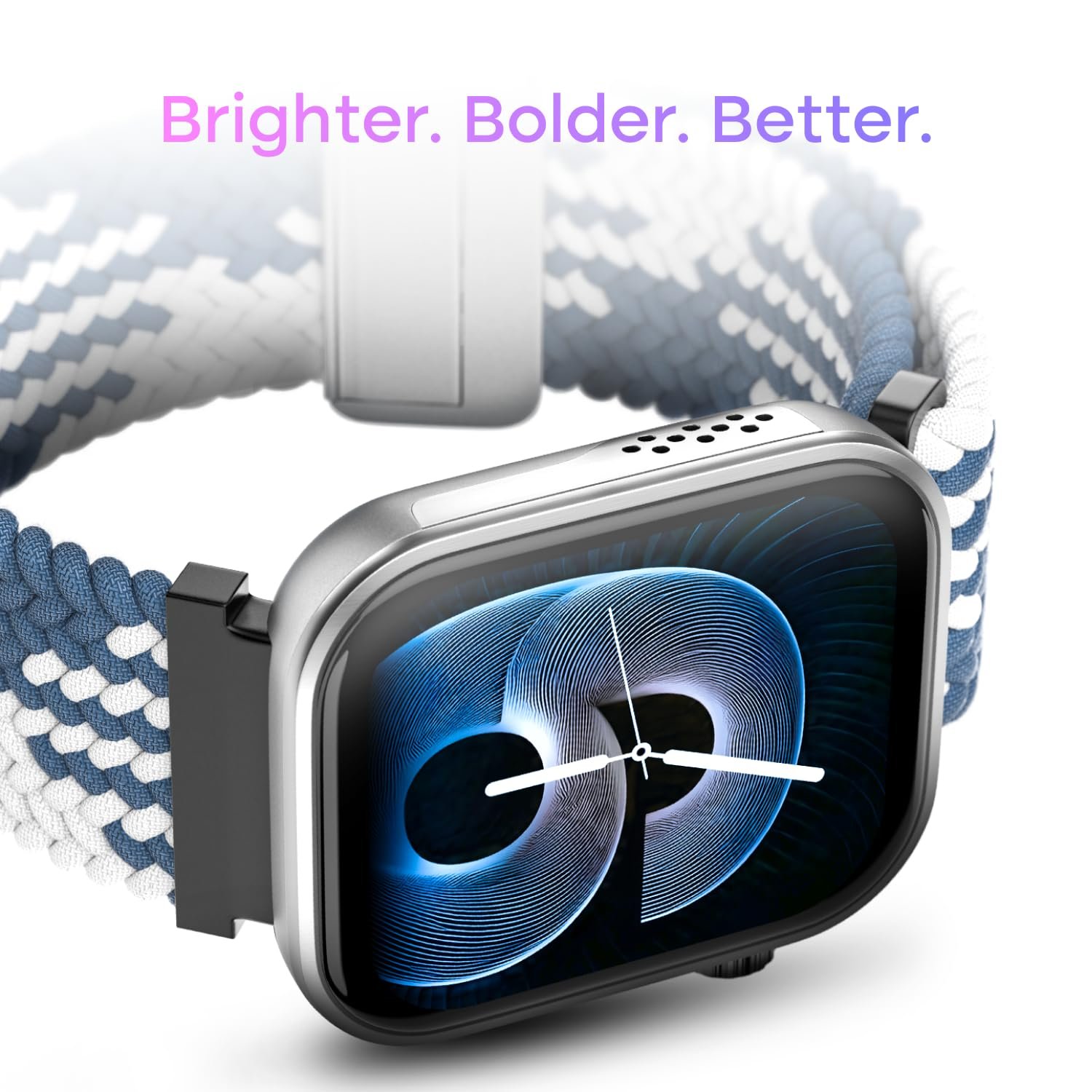 Noise Pro 6 Smart Watch:Intelligent AI, Endless AI Watch Faces, AI Companion, 1.85" AMOLED, EN2 Processor, Nebula UI 2.0, Emergency SOS, Compatible with iOS & Android (Vineyard Weave), Brown - Image 6