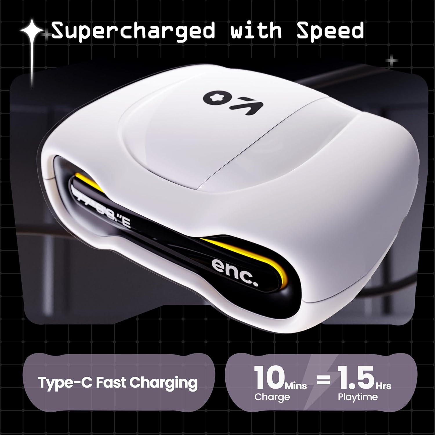 Boult GOBOULT (Formerly Astra Truly Wireless in Ear Earbuds with 48H Playtime, Built-in App Support, 45ms Low Latency Gaming, 4 Mics ENC, Breathing LEDs, 13mm Bass Drivers, TWS Ear Buds (White Opal) - Image 11