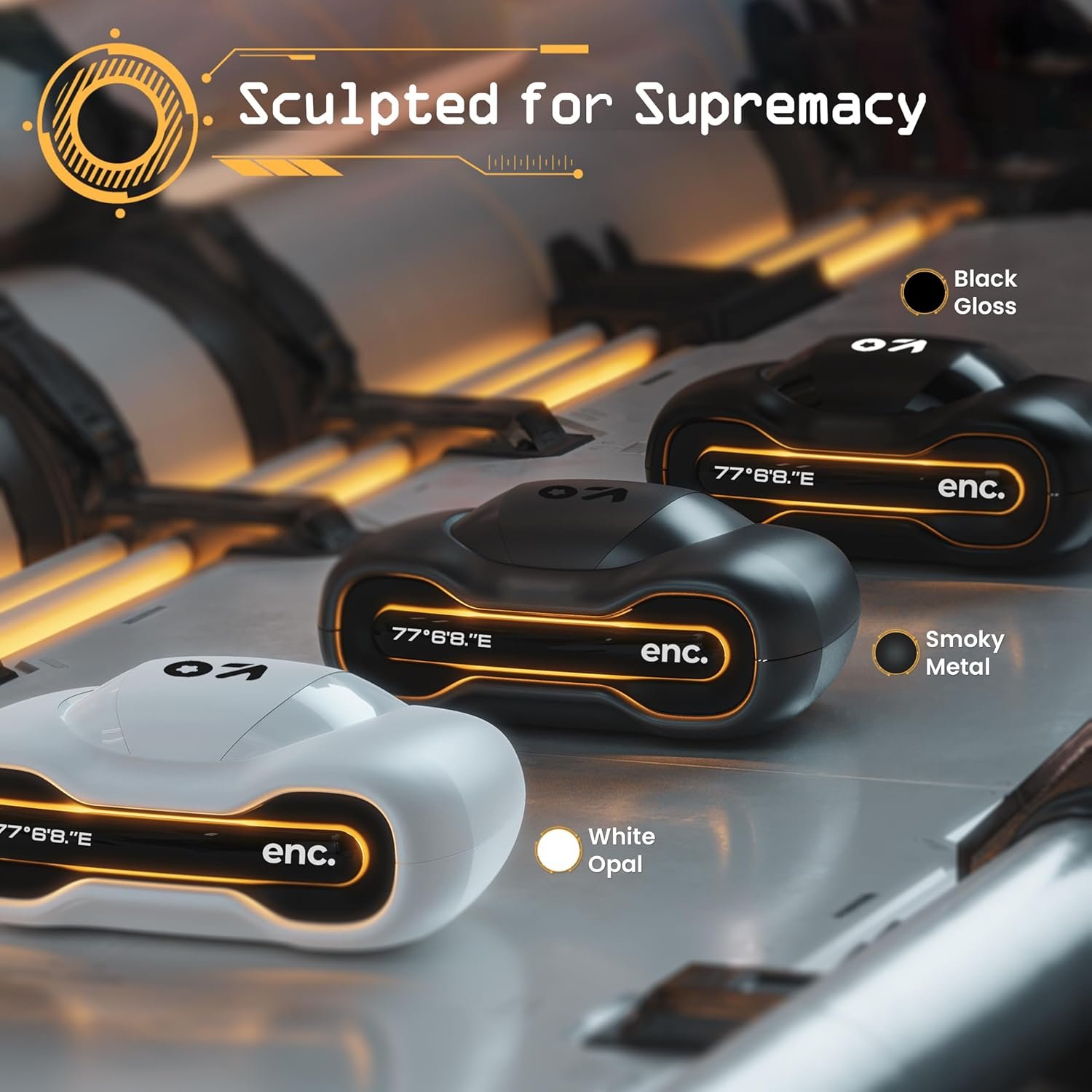 Boult GOBOULT (Formerly Astra Truly Wireless in Ear Earbuds with 48H Playtime, Built-in App Support, 45ms Low Latency Gaming, 4 Mics ENC, Breathing LEDs, 13mm Bass Drivers, TWS Ear Buds (White Opal) - Image 7