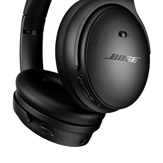 Bose New QuietComfort Wireless Noise Cancelling Headphones, Bluetooth Over Ear Headphones with Up to 24 Hours of Battery Life - Black - Image 3