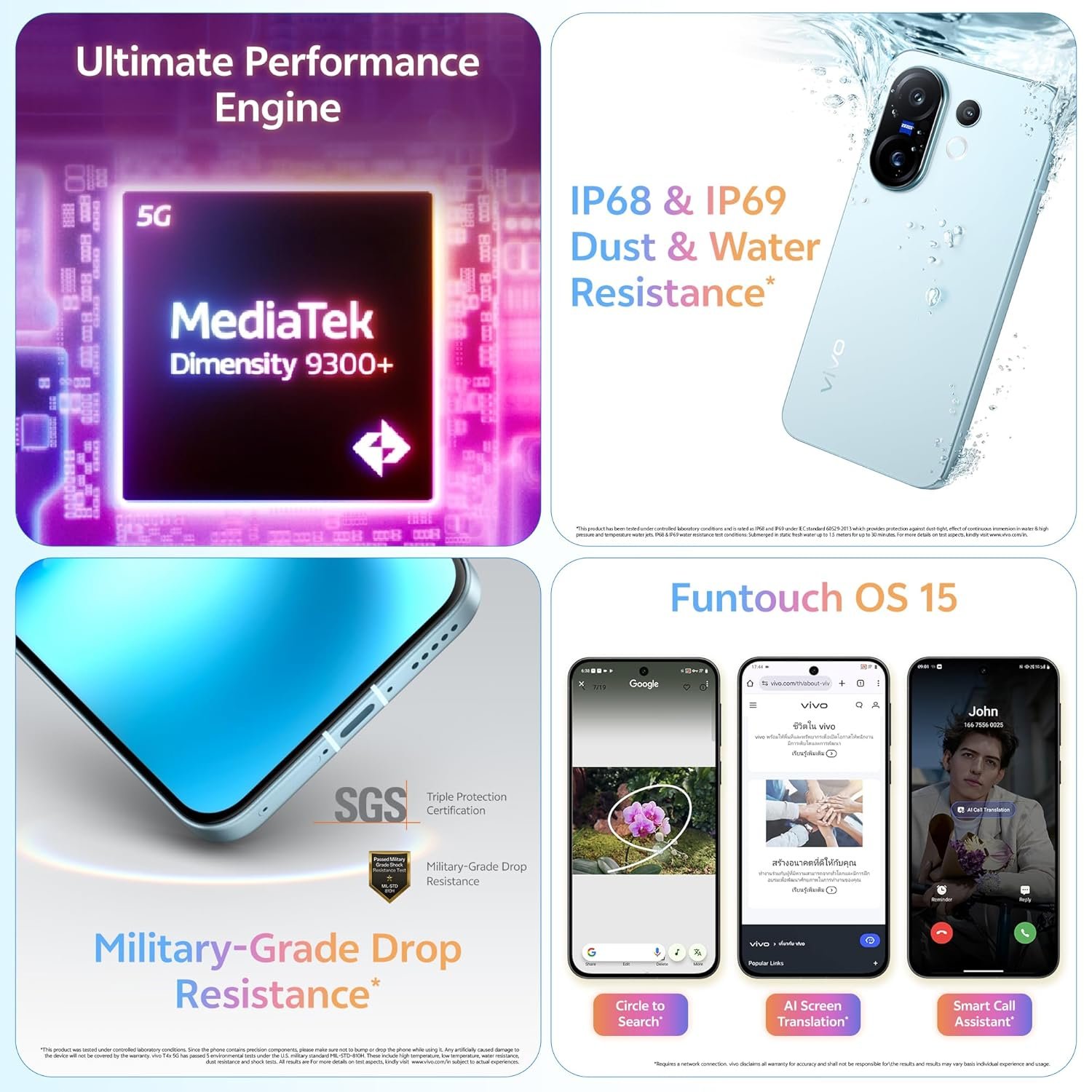 VIVO X200 FE 5G (Frost Blue, 16GB RAM, 512GB Storage) with No Cost EMI/Additional Exchange Offers - Image 6